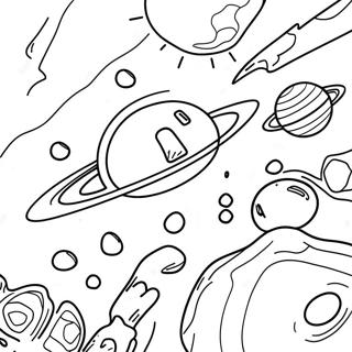 Galactic Adventure Stellar Vbs Coloring Page 22574-20806