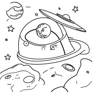 Galactic Adventure Stellar Vbs Coloring Page 22574-20808