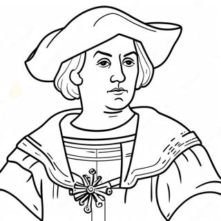 Christopher Columbus Coloring Page 22593-20817