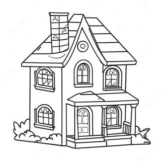 Gabby S Dollhouse Coloring Page 22643-20860