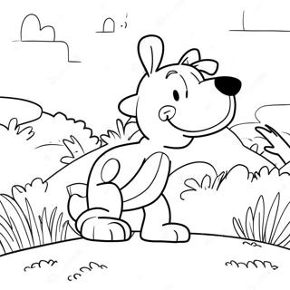 Calvin And Hobbes Adventure Coloring Page 22654-20871