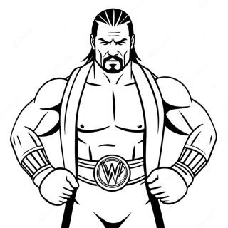 Wwe Coloring Page 22663-20875