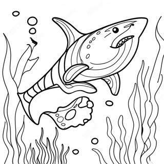 Tiger Shark Coloring Pages