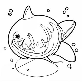 Tiger Shark Coloring Page 22703-20908