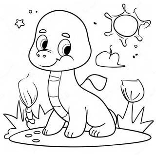 Goo Jit Zu Coloring Page 2271-1858