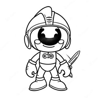 Marvin The Martian Coloring Page 22753-20939