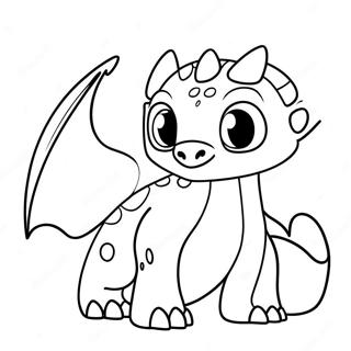 Night Fury Coloring Page 22763-20947