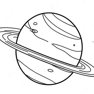 Saturn Coloring Pages