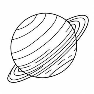 Colorful Saturn Planet Coloring Page 22784-20968