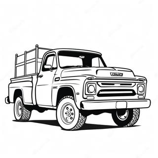 Classic Gmc Truck Coloring Page 22794-20974