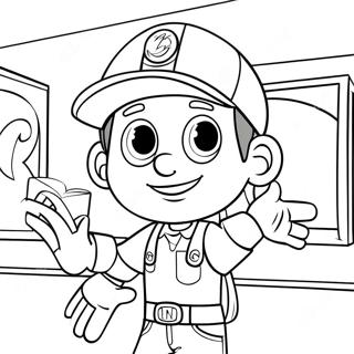 Handy Manny Coloring Page 22803-20979