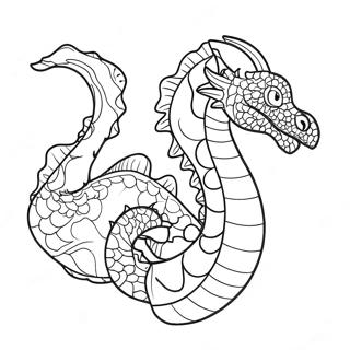 Sea Dragon Coloring Page 22833-21002