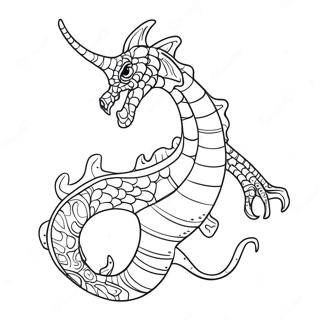 Sea Dragon Coloring Page 22833-21004