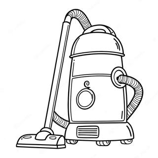 Vacuum Cleaner Coloring Page 22843-21011