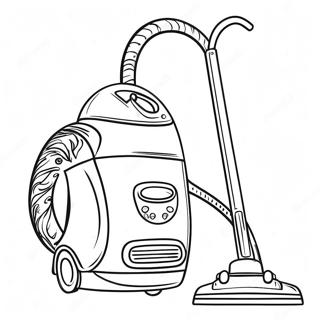 Vacuum Cleaner Coloring Page 22843-21012