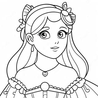 Anime Princess Coloring Pages