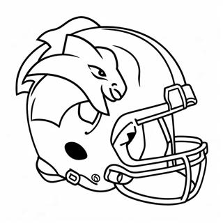 Denver Broncos Coloring Pages