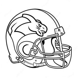 Denver Broncos Mascot Coloring Page 22894-21056