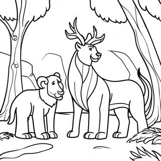 Narnia Coloring Page 22903-21058