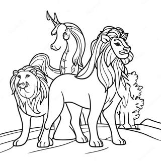 Narnia Coloring Page 22903-21059