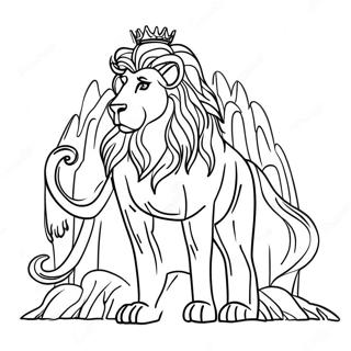 Narnia Coloring Page 22903-21060