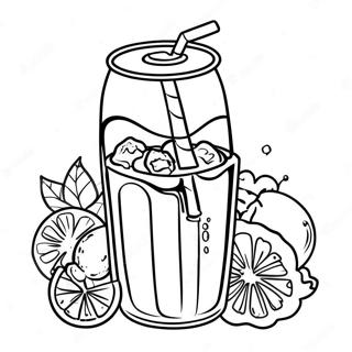 Soda Coloring Page 22913-21067