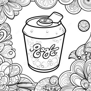 Sparkling Soda Can Coloring Page 22914-21069