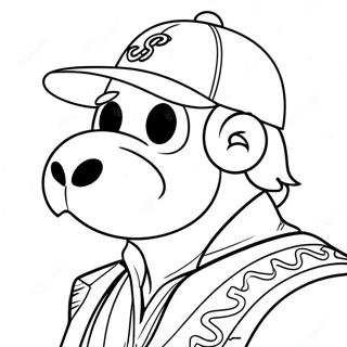 Braves Coloring Page 22923-21076