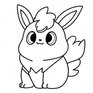 Flareon Coloring Pages