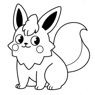 Flareon Coloring Page 22933-21082