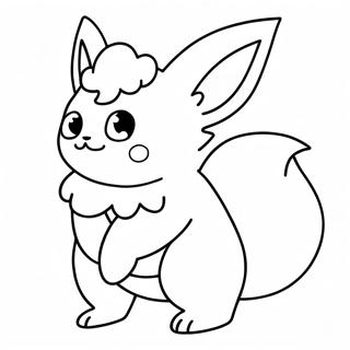 Flareon Coloring Page 22933-21084