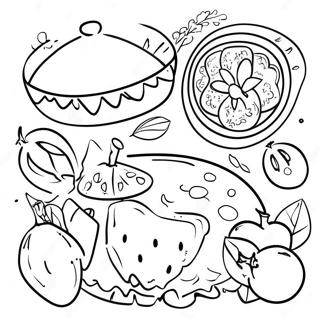 Colorful Spanish Fiesta Coloring Page 22954-21101