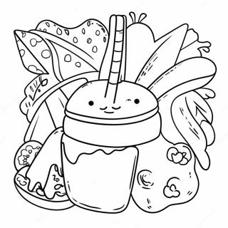 Colorful Spanish Fiesta Coloring Page 22954-21103