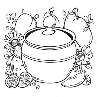 Colorful Spanish Fiesta Coloring Page 22954-21104