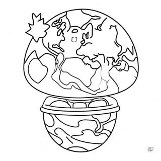 World Coloring Page 22963-21107