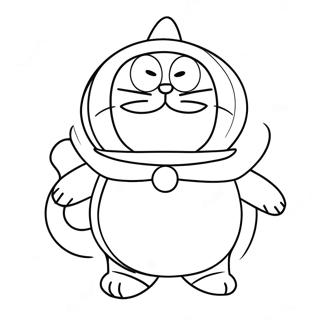 Doraemon Coloring Page 23033-21163