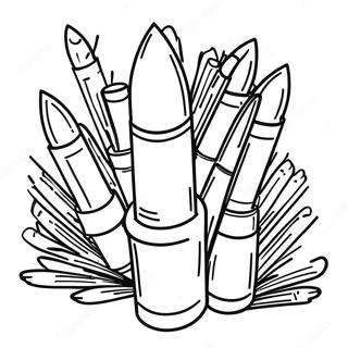 Markers Coloring Page 23043-21171