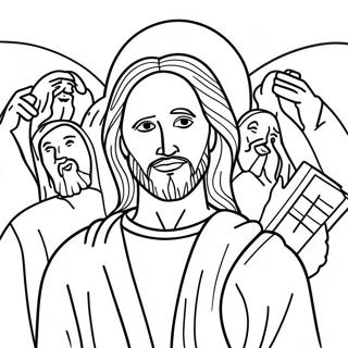 Jesus Loves You Coloring Pages