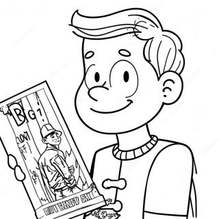 Big Nate Coloring Page 23103-21219