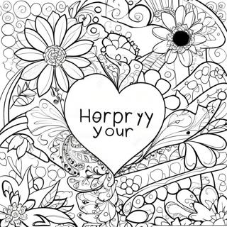 Heartfelt Sorry For Your Loss Coloring Page 23134-21247