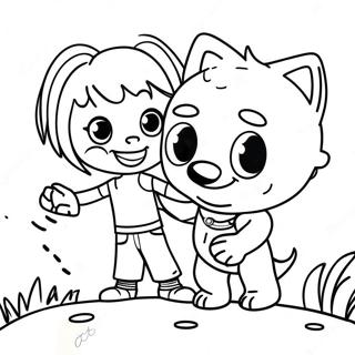 Pomni And Jax Adventure Coloring Page 23144-21254