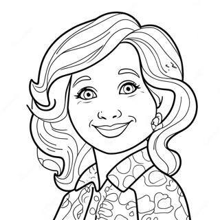 Best Aunt Ever Coloring Page 23163-21266