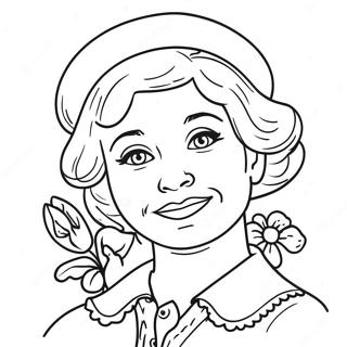 Best Aunt Ever Coloring Page 23163-21268