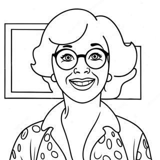 Funniest Aunt Ever Coloring Page 23164-21269