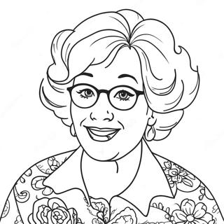 Funniest Aunt Ever Coloring Page 23164-21270