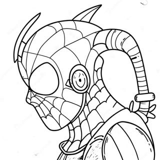 Spider Punk Coloring Page 23173-21274