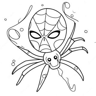 Spider Punk Coloring Page 23173-21275