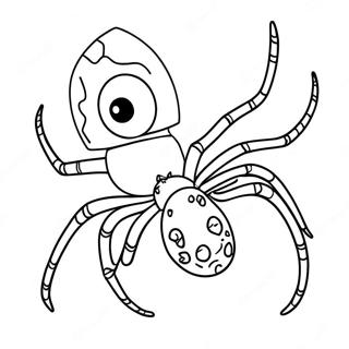 Cool Spider Punk In Action Coloring Page 23174-21280