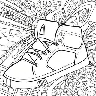 Sneaker Coloring Page 231-186