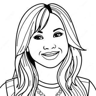 Hannah Montana Coloring Pages